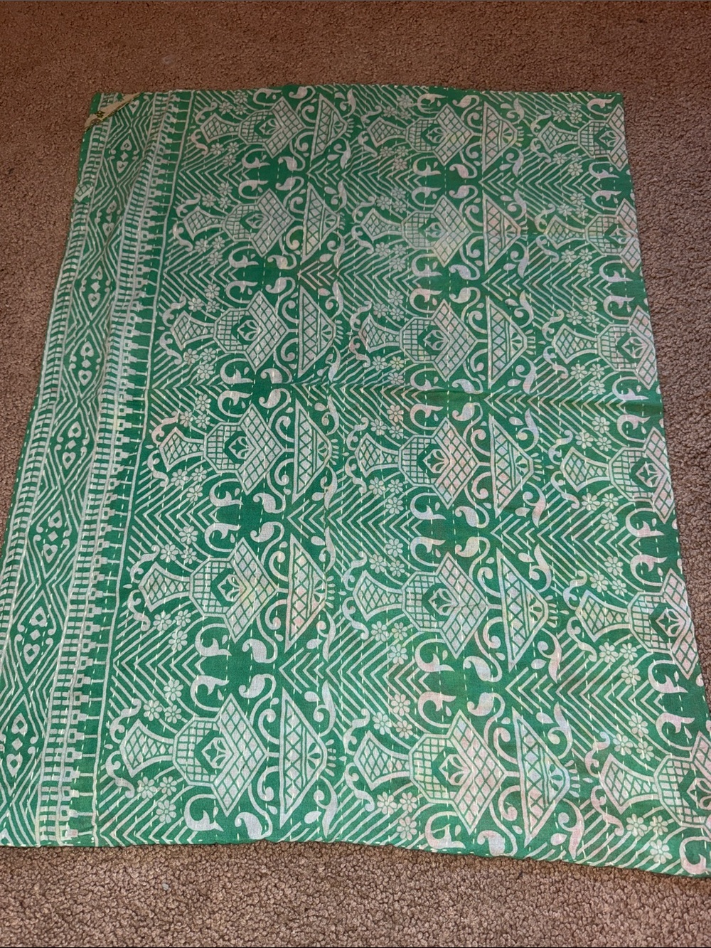 Cotton kantha towel